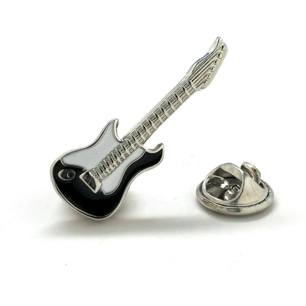 ELECTRIC ROCK GUITAR LAPEL PIN BADGE 1 INCH ELECTRIC ROCK GUITAR LAPEL PIN BADGE 1 INCH
